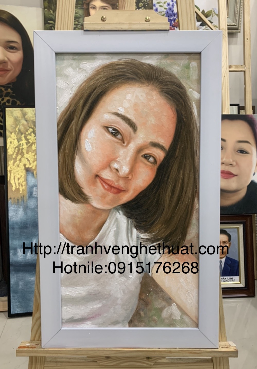 Vẽ Tranh Chân Dung - Vẽ Tranh Truyền Thần Đẹp