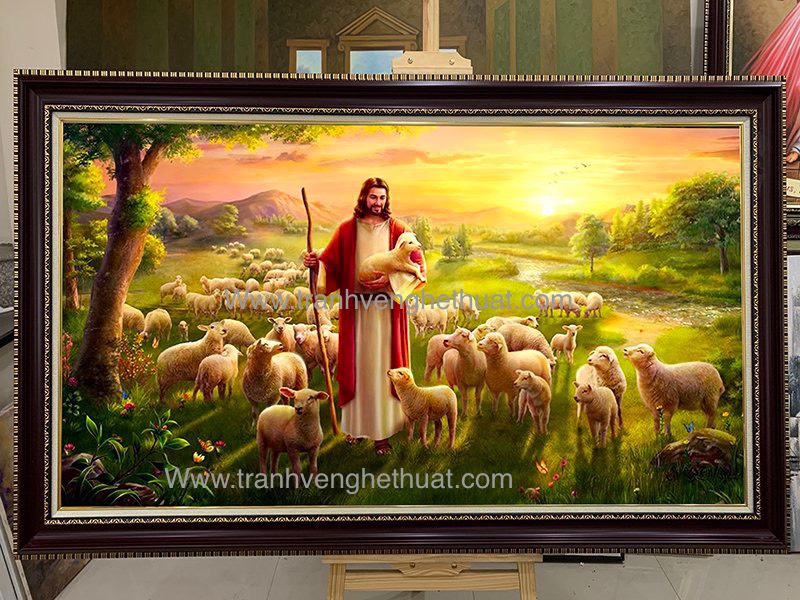Tranh Chúa Chăn Chiên -Ý Nghĩa Tranh Công Giáo