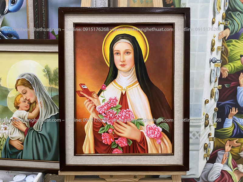 Tranh Thánh Nữ Teresa- Tranh Công Giáo