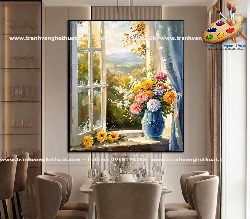 Tranh Treo Bàn Ăn Hiện Đại - Tranh Trang Trí Bàn Ăn Hiện Đại