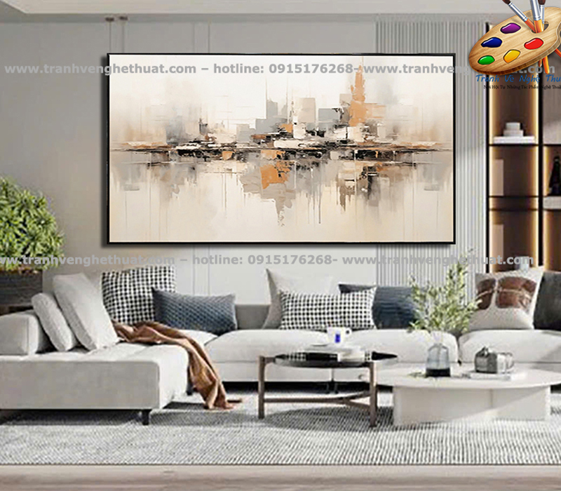 Tranh Treo Phòng Khách Hiện Đại - Tranh Trang Trí 
