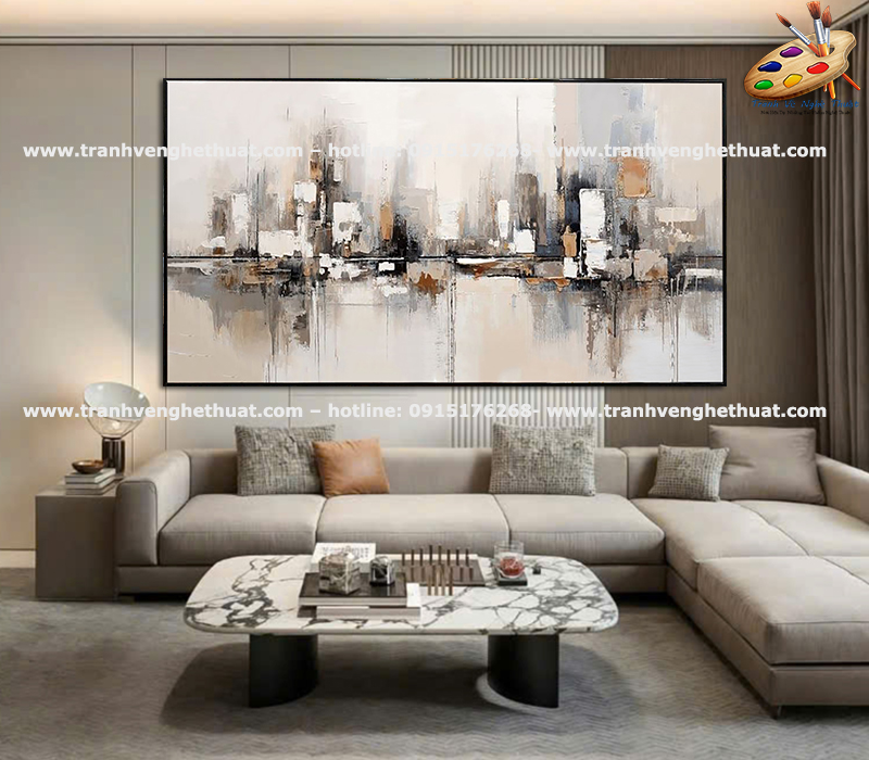 Tranh Treo Phòng Khách Hiện Đại - Trang Trang Trí 