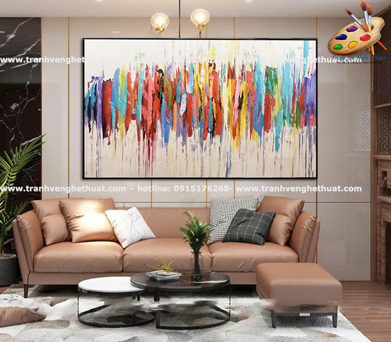 Tranh Treo Phòng Khách Hiện Đại - Trang Trang Trí 