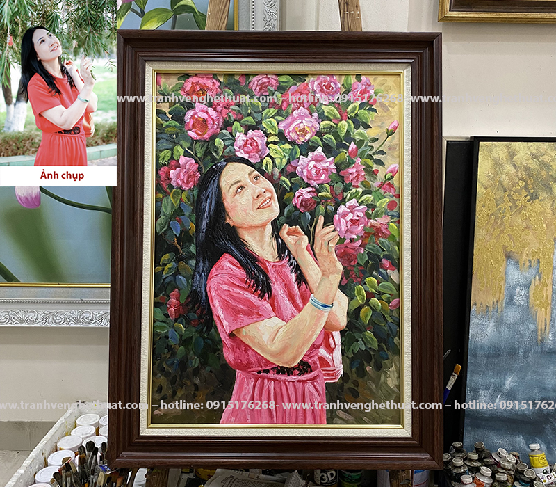 Vẽ Tranh Chân Dung - Vẽ Tranh Truyền Thần Bằng Sơn Dầu